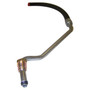 Crown Automotive 52089169AE Power Steering Pressure Hose for 03-06 Jeep TJ Wrangler w/ LHD, w/ 4.0L Engine - Black, Silver Metal, Rubber