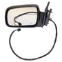 Crown Automotive 4883023 Left Power, Heated, Manual Folding Mirror for 1993-1995 Jeep ZJ Grand Cherokee without Limited Package; Black