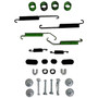 Crown Automotive 5191307K Rear Drum Brake Hardware Kit for 2007-2017 Jeep MK Compass / Patriot w/ Rear Drum Brakes, Includes Springs
