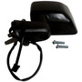 Crown Automotive 68249849AD Left Power, Heated, Manual Folding Mirror for 2015-2018 Jeep JK Wrangler RHD; Textured Black Finish