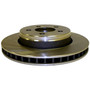 Crown Automotive 52109938AB Front Brake Rotor for 2008-2012 Jeep KK Liberty w/ 11.89" Rotor - Cast Iron, Sold Individually