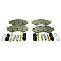 Crown Automotive 4778058MK Front Brake Pad Master Kit for Jeep 1990-2006 YJ, TJ Wrangler, 1990-2001 XJ Cherokee, MJ Comanche w/ 4WD, 1992