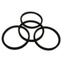 Crown Automotive 5174318AA Brake Caliper Seal Kit for 2006-2010 Jeep WK Grand Cherokee w/ SRT8 Package, Left or Right, Includes 4 Seals