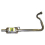 Crown Automotive 52018933 Catalytic Converter w/ Front Pipe for Jeep 1997-1999 TJ Wrangler, 2000-2000 TJ Wrangler w/o Flange, All w/ 2.5L