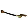 Crown Automotive 52008663 Left Rear Brake Hose for 1994-1998 ZJ, ZG Grand Cherokee w/ Rear Disc Brakes - Black, Zinc Metal, Rubber