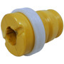 Crown Automotive 5171137AB Front Bump Stop for 2007-2017 Jeep MK Compass/Patriot, Left or Right - Yellow Rubber, Sold Individually