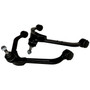 Crown Automotive 52088632K Front Upper Control Arm Set for 2002-2007 Jeep KJ Liberty - Black Rubber, Steel