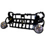 Crown Automotive 55155800K Header Panel Kit for 2002-2004 Jeep KJ Liberty, Grille, Header Panel & Headlights
