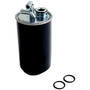 Crown Automotive 5166780AA Fuel Filter for 2007-2010 Jeep MK Compass, Patriot w/ 2.0L Diesel Engine - Black, Silver Steel