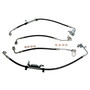 Crown Automotive BHK2 Brake Hose Kit for 2011-2018 Jeep JK Wrangler, Includes Left & Right, Front & Rear Brake Hoses and 8 Brake Hose