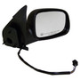 Crown Automotive 55155230AB Right Power, Heated, Memory, Manual Folding Mirror for 1999-2004 Grand Cherokee - Black Glass, Metal, Plastic