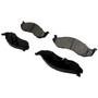 Crown Automotive 5252531 Semi-Metallic Front Pad Set for Jeep 1990-2006 YJ, TJ Wrangler, 1990-2001 XJ Cherokee, MJ Comanche w/ 4WD