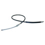 Crown Automotive 52006380 Rear Parking Brake Cable for 1990-1992 Jeep MJ Comanche, Left or Right - Black Plastic, Rubber, Steel