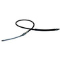 Crown Automotive 52006380 Rear Parking Brake Cable for 1990-1992 Jeep MJ Comanche, Left or Right - Black Plastic, Rubber, Steel