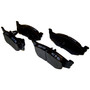 Crown Automotive 5018208TI Rear Brake Pad Set for 2001-2010 Chrysler PT Cruiser w/ Rear Disc Brakes - Gray Ceramic