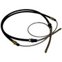 Crown Automotive J0999895 Parking Brake Cable Rear - Fits 1972-1973 Jeep C104 Commando, 107" Long