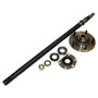 Crown Automotive 8127079K Left Rear Axle Shaft Kit for 1976-1979 Jeep CJ-5, CJ-7 w/ AMC 20 Axle w/ Quadra-Trac, 33-1/2" Long, Includes