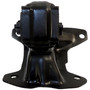 Crown Automotive 52129481AC Left Engine Mount for 2008-2012 KK Liberty w/ 3.7L Engine - Black Rubber, Steel, Sold Individually