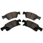 Crown Automotive 68052386AA Brake Pad Set Rear Left & Right - Fits 2011-2022 Jeep WK Grand Cherokee