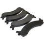 Crown Automotive 5015254AB Brake Pad Set Front Left & Right - Fits 2000-2002 Dodge BR, BE, Ram Trucks