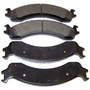Crown Automotive 5015254AB Brake Pad Set Front Left & Right - Fits 2000-2002 Dodge BR, BE, Ram Trucks