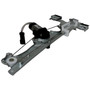 Crown Automotive 55394229AG Left Rear Window Regulator for 2005-2010 Jeep WK Grand Cherokee, Includes Motor & Regulator, Sold Individually