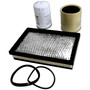 Crown Automotive MFK6 Master Filter Kit for 1997-2001 Jeep XJ Cherokee w/ 2.5L Diesel Engine, Includes Air, Fuel, and Oil Filters