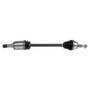 Crown Automotive 52123522AA Rear CV Axle Shaft Assembly for Select 2011-2022 WK Grand Cherokee w/ 195mm Rear Axle w/ Quadra-Trac II 4WD