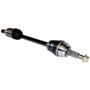 Crown Automotive 52123522AA Rear CV Axle Shaft Assembly for Select 2011-2022 WK Grand Cherokee w/ 195mm Rear Axle w/ Quadra-Trac II 4WD