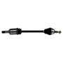 Crown Automotive 52123522AA Rear CV Axle Shaft Assembly for Select 2011-2022 WK Grand Cherokee w/ 195mm Rear Axle w/ Quadra-Trac II 4WD