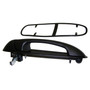 Crown Automotive 55360334AF Right Rear Door Handle for 2002-2007 Jeep KJ Liberty, Black Textured Finish - Black Metal, Plastic