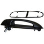 Crown Automotive 55360334AF Exterior Door Handle Rear Right - Fits 2002-2007 Jeep KJ Liberty, Black Textured Finish