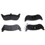 Crown Automotive 5114439AA Brake Pad Set Rear Left & Right - Fits 2004-2007 Chrysler Pacifica, Left and Right