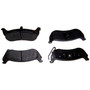 Crown Automotive 5114439AA Brake Pad Set Rear Left & Right - Fits 2004-2007 Chrysler Pacifica, Left and Right