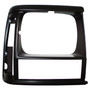 Crown Automotive 55034074 Right Black Headlight Bezel for 1991-1996 XJ Cherokee & 1991-1992 MJ Comanche - Black Plastic, Sold Individually