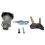 Crown Automotive 4778122 Coded Ignition Cylinder w/ 2 Keys for 1994-1996 ZJ Grand Cherokee, 1995-1996 XJ Cherokee - Black Metal, Plastic
