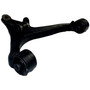 Crown Automotive 52088637AF Left Front Lower Control Arm for 2002-2007 Jeep KJ Liberty, Includes 2 Bushings - Black Metal, Rubber