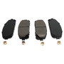 Crown Automotive 68227573AD Front Brake Pad Set for 2016-2022 Jeep KL Cherokee w/ Dual Piston Front Brake Calipers, Sold Individually
