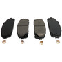 Crown Automotive 68227573AD Brake Pad Set Front Left & Right - Fits 2016-2022 Jeep KL Cherokee
