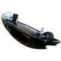 Crown Automotive 55360614AB Right Front Door Handle w/o Key Hole for 03-07 Jeep KJ Liberty, Black Textured - Black Metal, Plastic