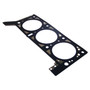 Crown Automotive 4666034AB Right Cylinder Head Gasket for 2007-2011 Jeep JK Wrangler w/ 3.8L Engine - Black, Silver Steel