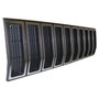 Crown Automotive 55000153 Black & Silver Grille for Select 1984-1987 Jeep XJ Cherokee, MJ Comanche - Black, Silver Plastic