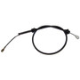Crown Automotive 53000038 Throttle Cable for 1984-1986 XJ Cherokee or 1986 MJ Comanche w/ 2.8L Engine - Black Plastic, Rubber, Steel