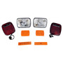Crown Automotive LK4 Light Master Kit for 1987-1990 Jeep YJ Wrangler, Includes Headlights, Side Marker Lights, Parking Lights, and Tail