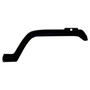 Crown Automotive 5AH14JX9 Right Front Fender Flare for 1987-1995 Jeep YJ Wrangler - Black Plastic, Sold Individually