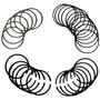 Crown Automotive 4897033AB Standard Piston Ring Set for Select 1998-2010 Dodge Caravan, Plymouth Voyager, Chrysler Voyager and Town &