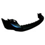 Crown Automotive 68091521AA Front Upper Fascia for 2011-2017 Jeep MK Patriot, Black Plastic Primed - Black Plastic, Sold Individually