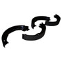 Crown Automotive 5019802AA Parking Brake Shoe Set for Select 2001-2007 Dodge Caravan and Chrysler Town & Country and Chrysler/Plymouth