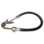 Crown Automotive 52038014 Power Steering Pressure Hose for 1991-1995 Jeep YJ Wrangler w/ 2.5L Engine - Black, Silver Rubber, Steel