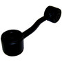 Crown Automotive 52088662AB Front Sway Bar Link for Jeep 2002-2007 KJ Liberty, Left or Right - Black Metal, Rubber, Sold Individually